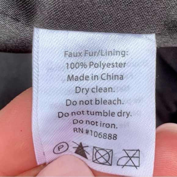 APPAMAN CLEO FAUX FUR COAT JACKET WITH HOODIE GIRL SIZE 4 - Picture 6 of 6